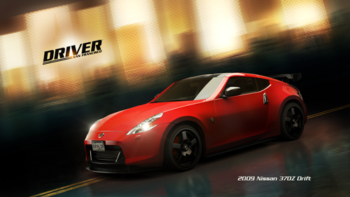 2009 Nissan 370Z Drift A great car for drifting down the streets of Driver