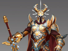 Might and Magic Heroes 6 - Haven - 03 Vindicator Female