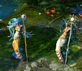 MMH6 SANCTUARY 02 Priestess in game