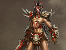 Might and Magic Heroes 6 - Santuario 01 - Donna barbara