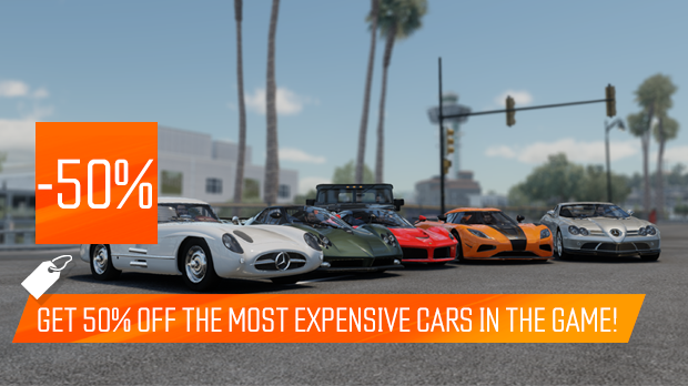 [2016-05-24] 50% Off Rich and Famous Cars